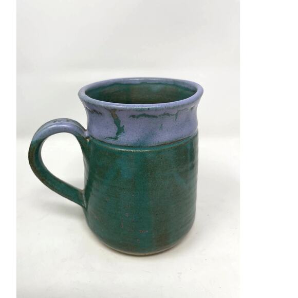 Brent MARTZEN Minimalist Handmade Art Pottery Mug Hand Thrown Coffee Tea ~Signed - Picture 4 of 8